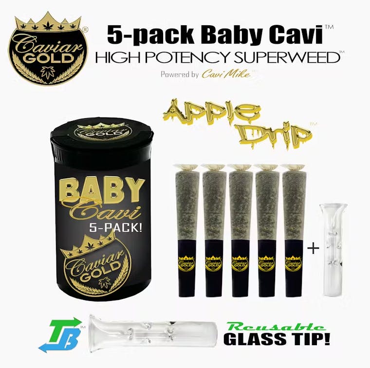 APPLE: Drip Baby Cavi Cones