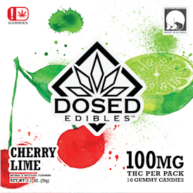 Dosed Gummies - Cherry Lime (100mg)