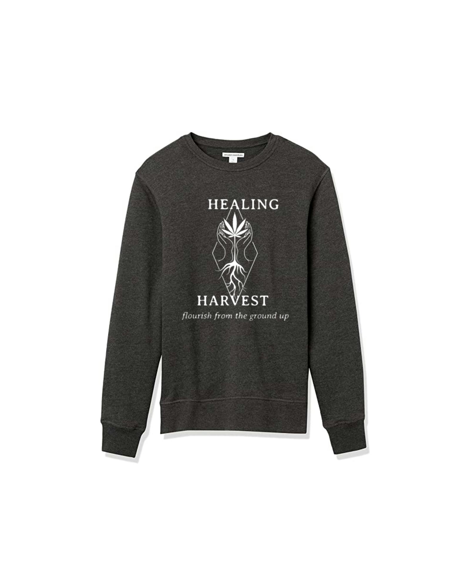 HH Crewneck Sweatshirt Black Heather - Small
