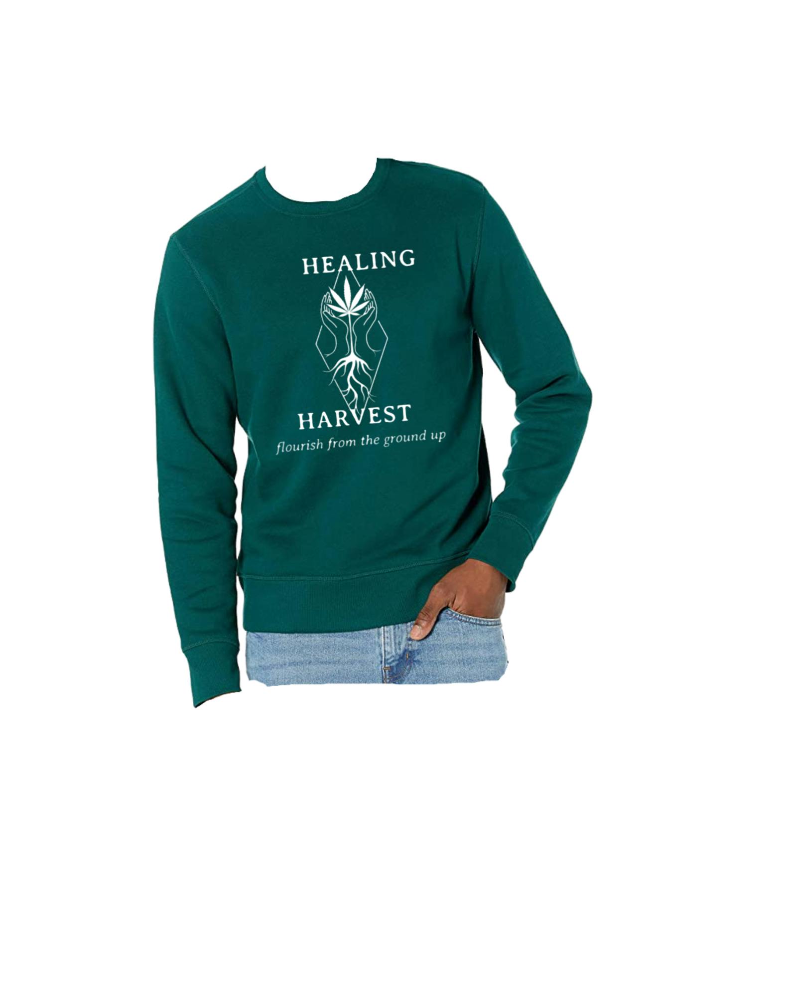 HH Crewneck Sweatshirt Forest Green - Small