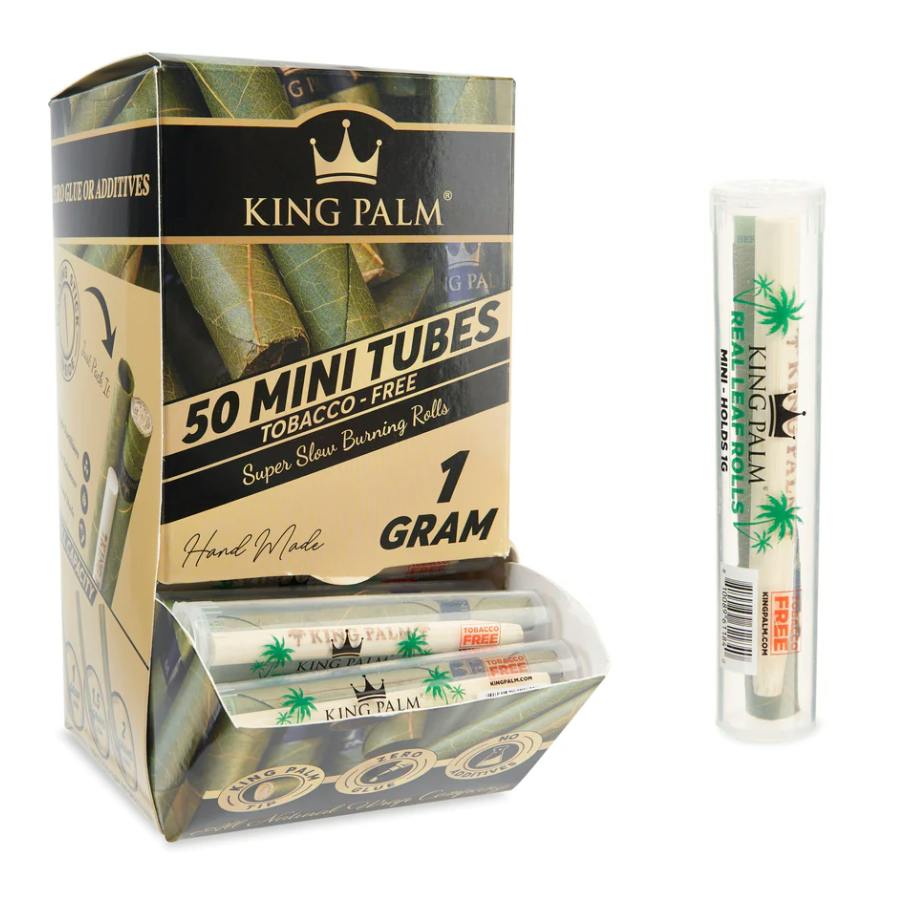 King Palm Single Leaf Tubes at Healing Harvest Dispensary