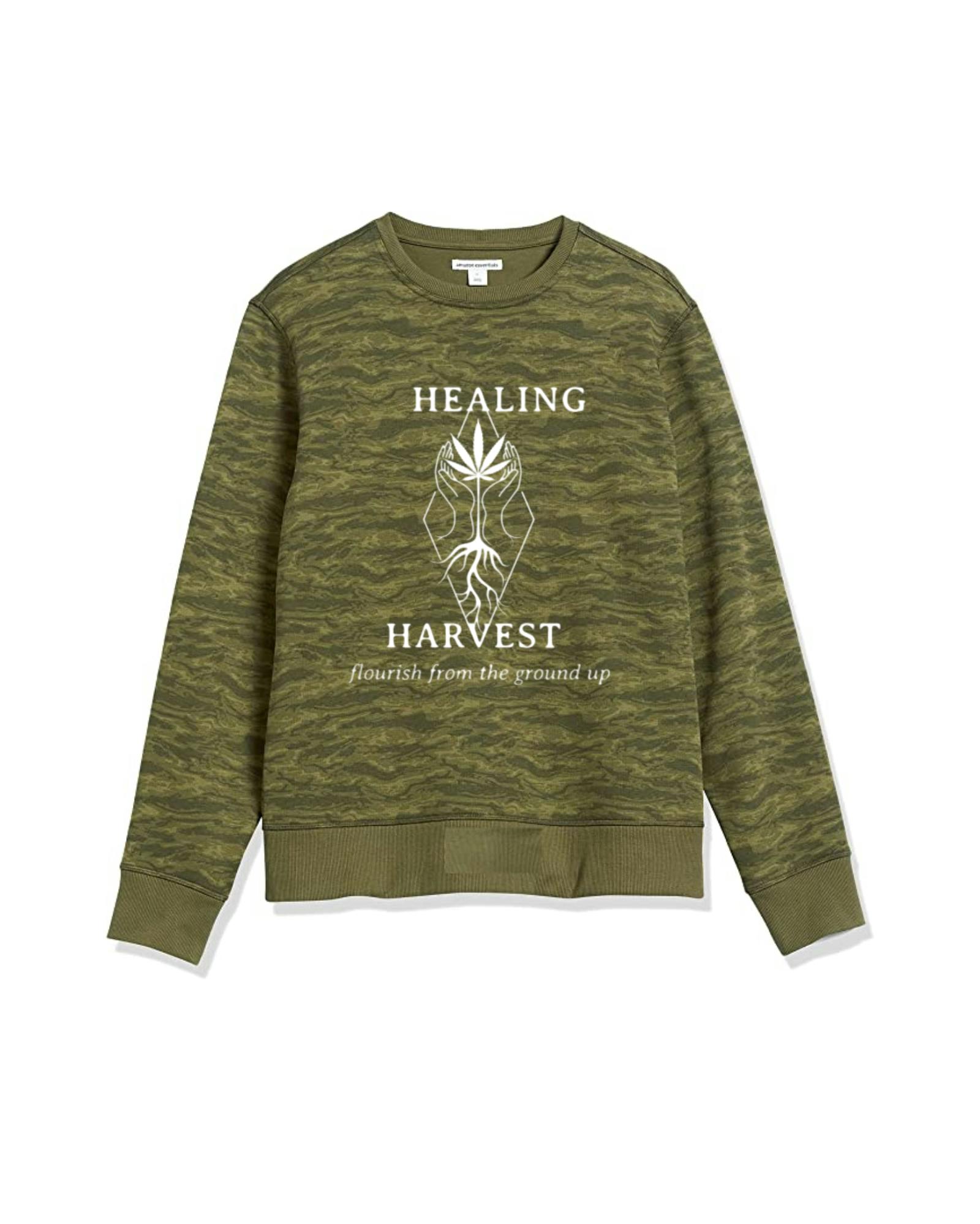 HH Crewneck Sweatshirt Camo - Small
