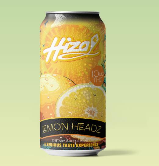 Lemon Headz - LIVE RESIN 10mg THC Beverage - Hiza Kite at Healing Harvest Dispensary