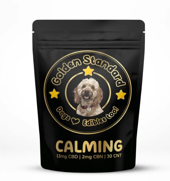 A La Carte - 13mg CBD+2mg CBN Calming Pet Treat - Golden Standard at Healing Harvest Dispensary