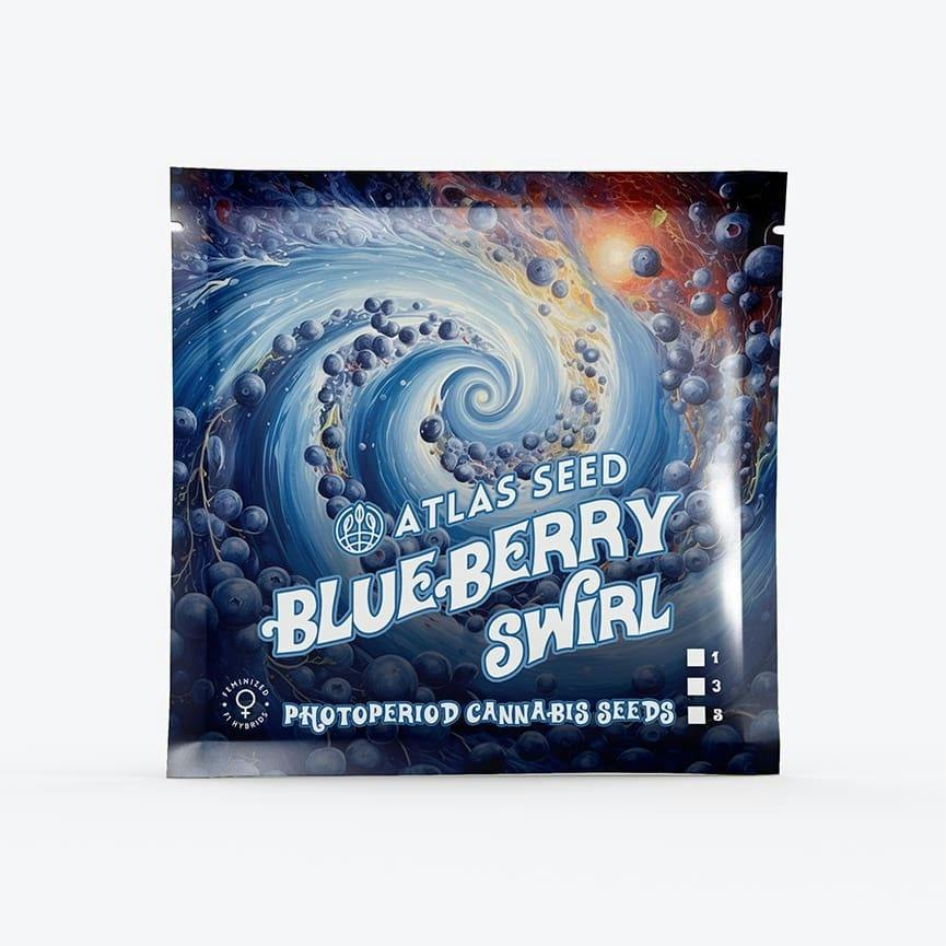Blueberry Swirl - Hybrid - Feminized Photoperiod - 3 Pack Atlas Seeds at Healing Harvest Dispensary
