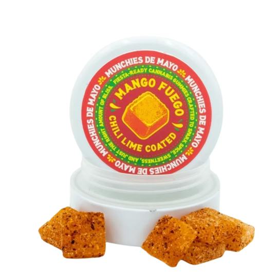 Mango Fuego 10mg Cannabis Edibles - 200mg per bag - Grasslandz