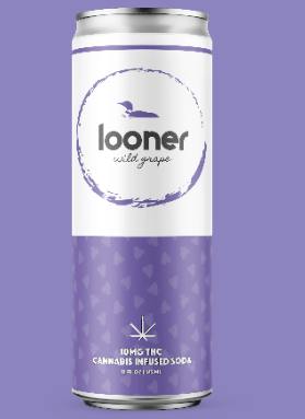 Wild Grape Looner 10mg THC Sodas