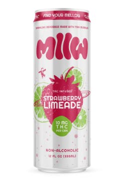 Strawberry Limeade 10mg THC Seltzers - Mllw at Healing Harvest Dispensary