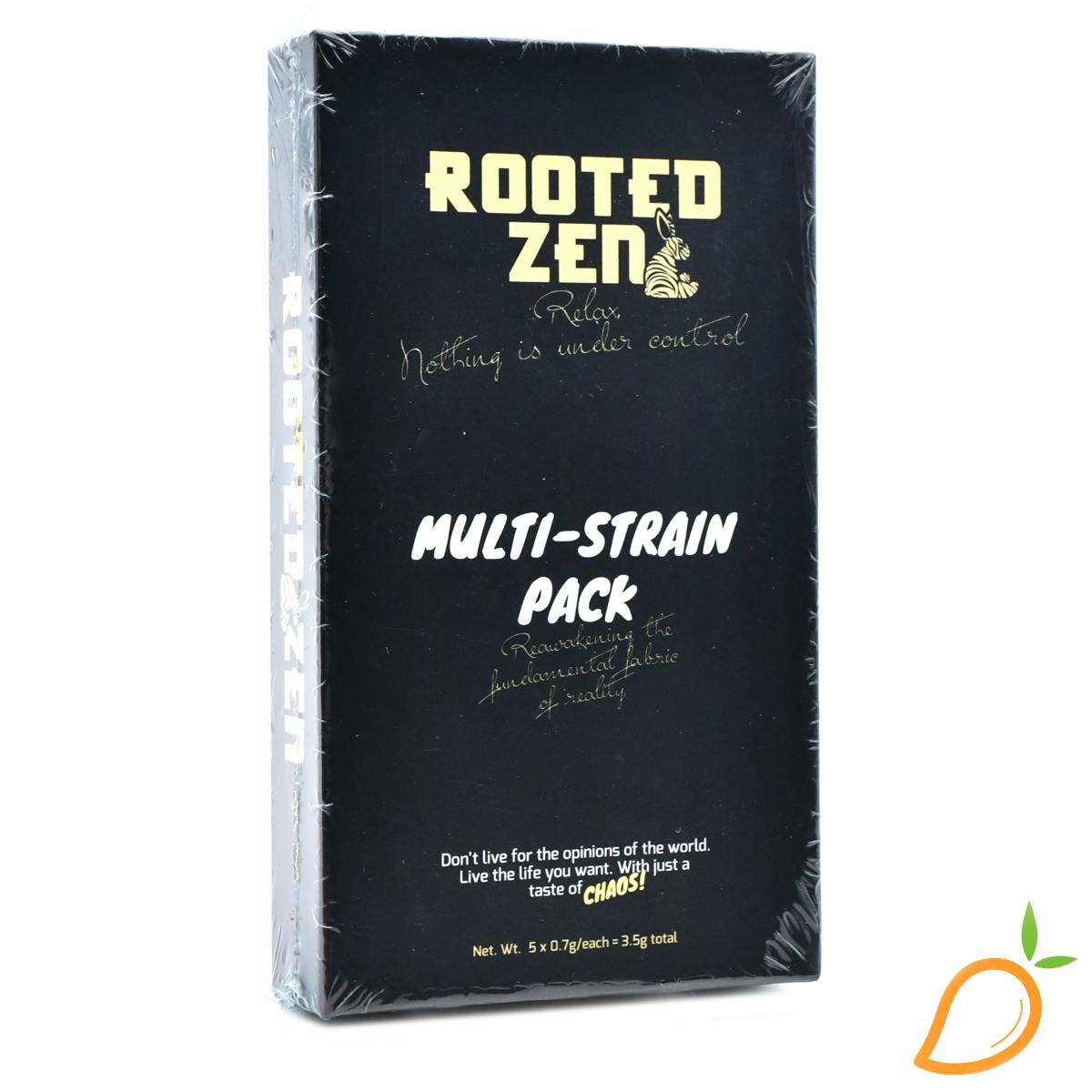 3.5g 5pk Multi Strain Preroll Pack Rooted Zen