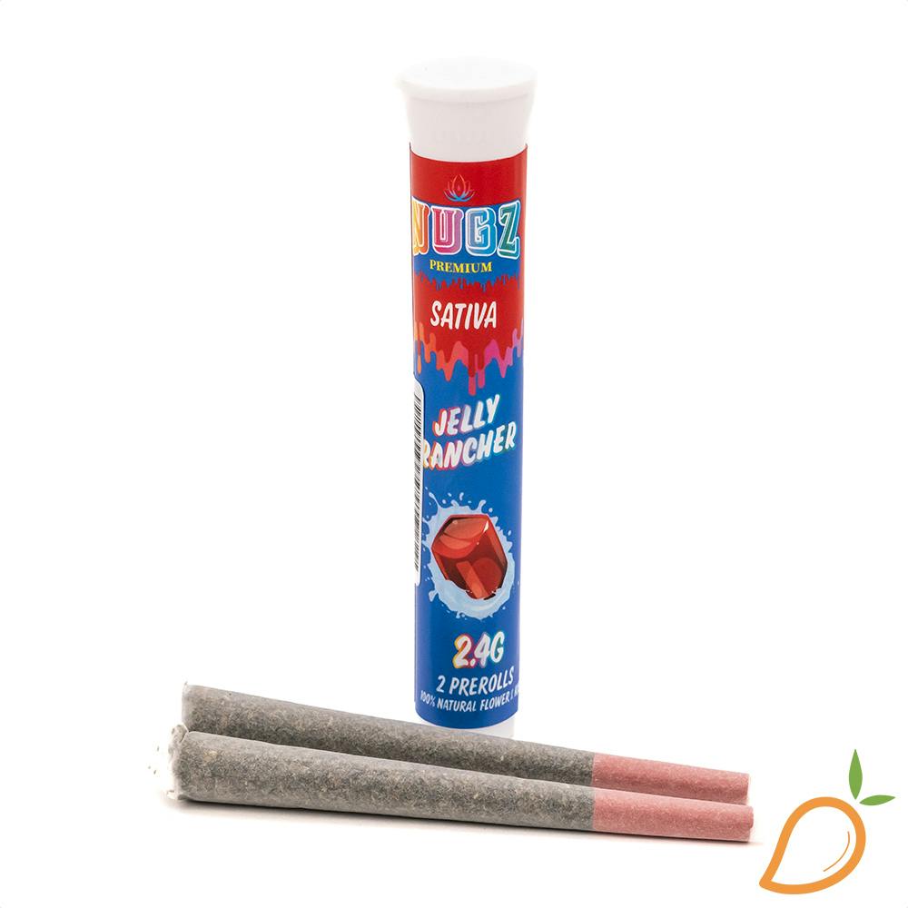 2.4g 2pk Poppin Bottlez Infused Preroll Nugz