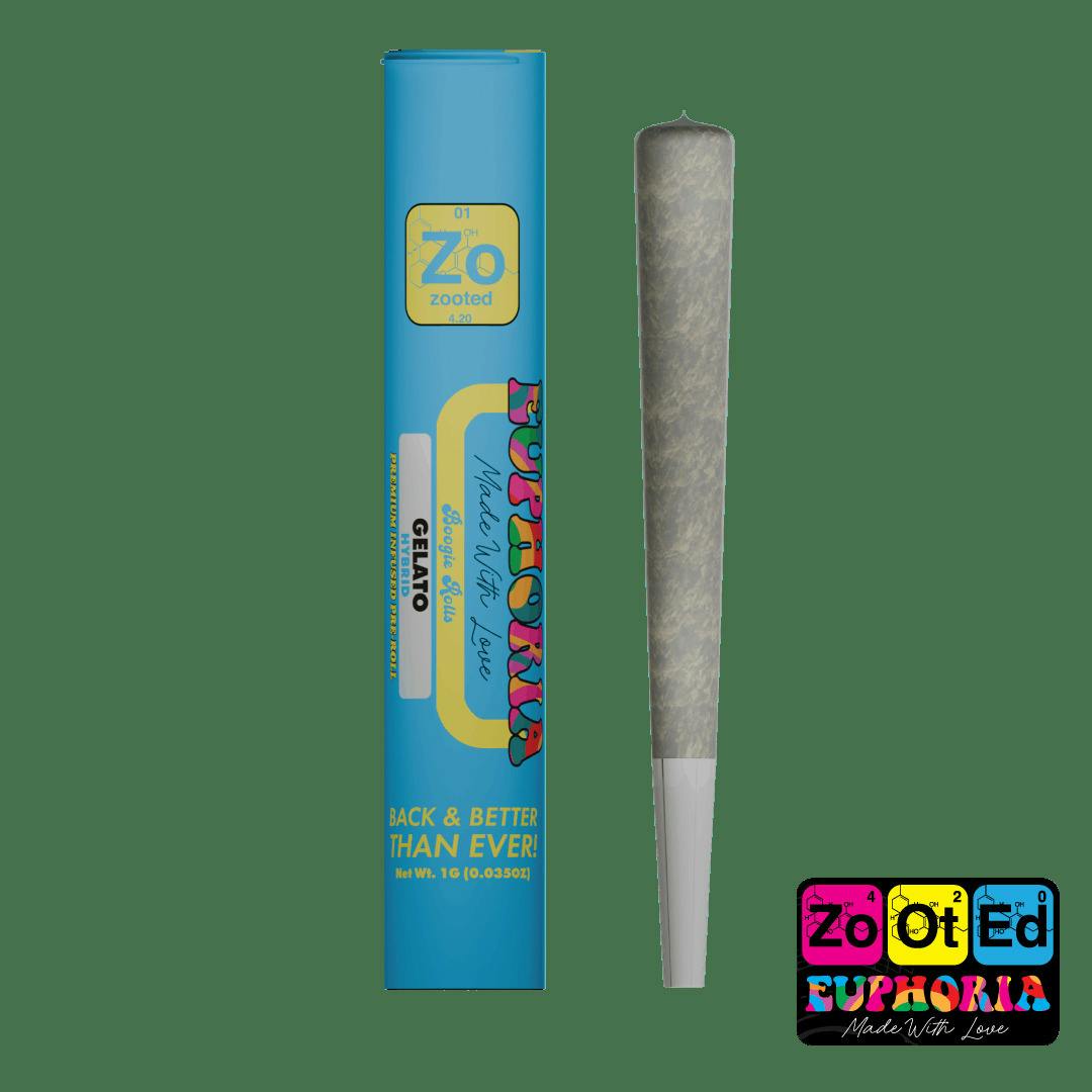 ZOOTED | GELATO | PRE ROLL | 1G | HYBRID