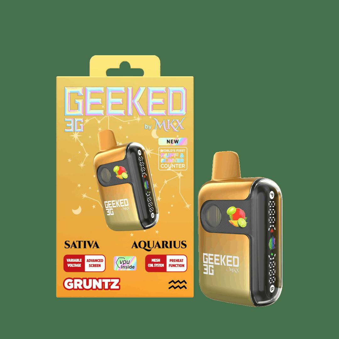Geeked 3G Disposable by MKX | Gruntz by MKX Oil Co
