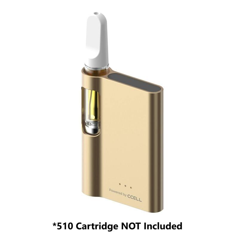 GATSBY CANNABIS CO. | CCELL PALM 510 THREAD BATTERY | GOLD