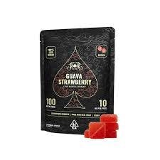Heavy Hitters - Guava Strawberry - Live Rosin Gummies (100mg)