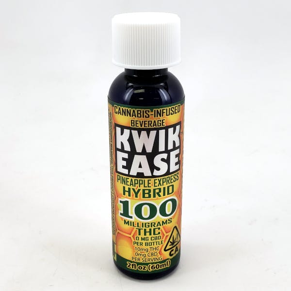 Kwik - Pineapple Express 100mg Infused Shots - Hybrid - Kwik Ease