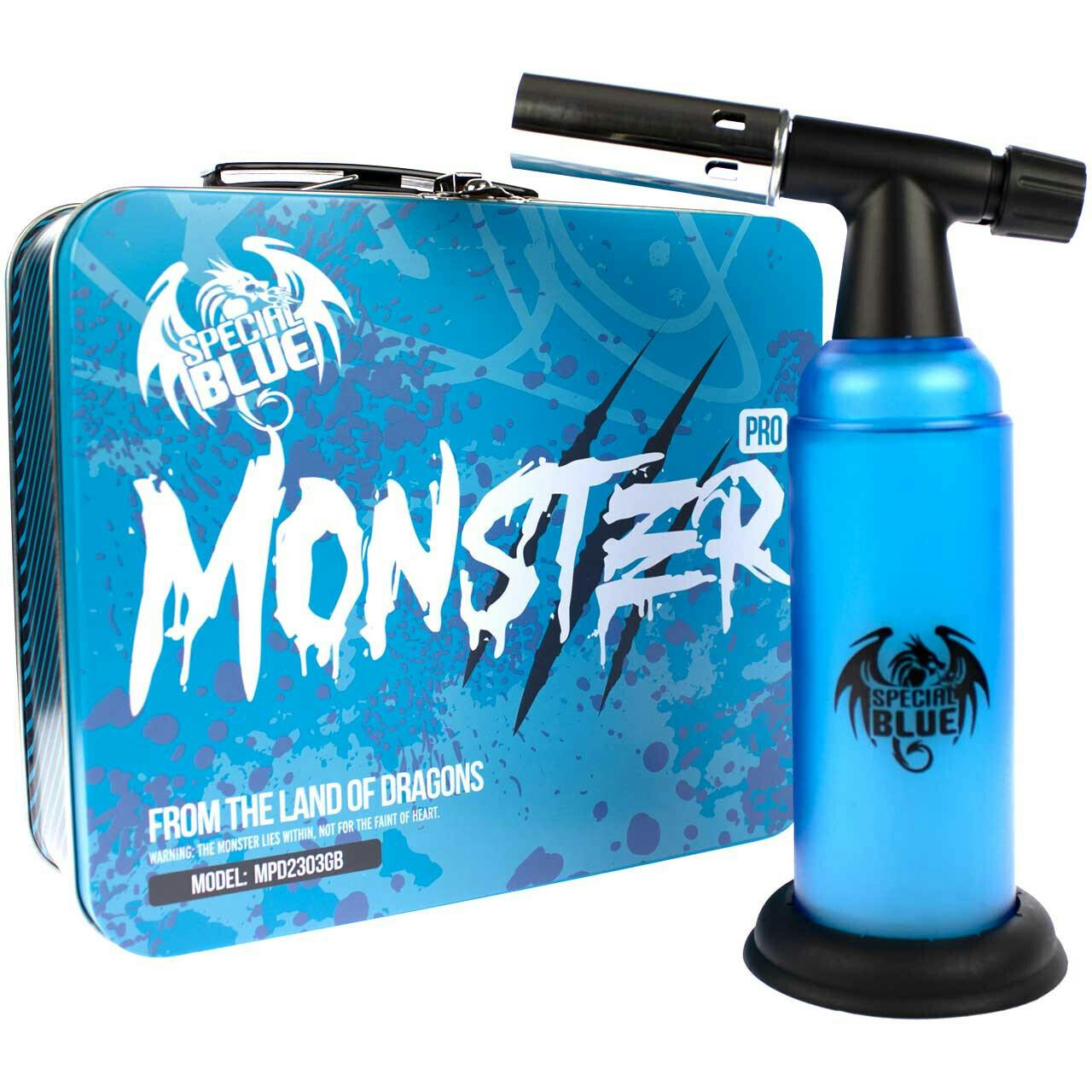 Special Blue Monster Torch Tin / Butane Torch (70021)