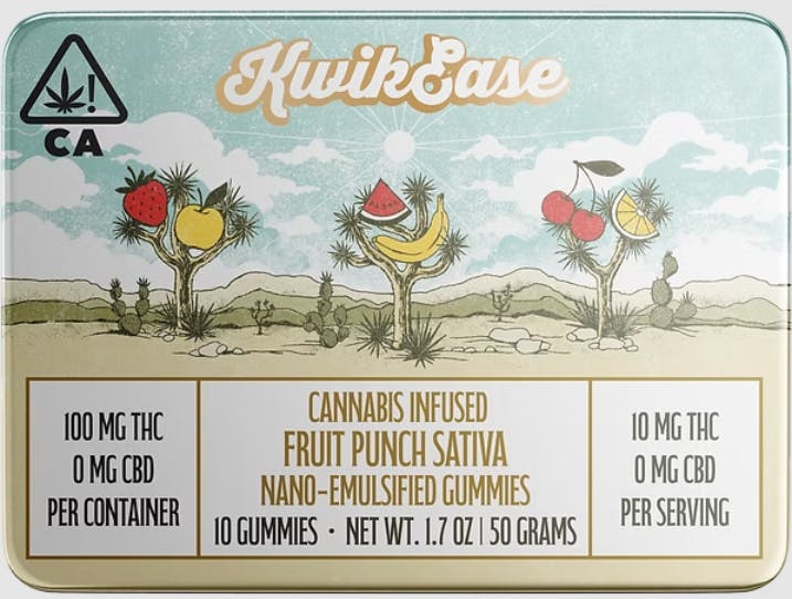 Kwik Ease: / Fruit Punch / 10