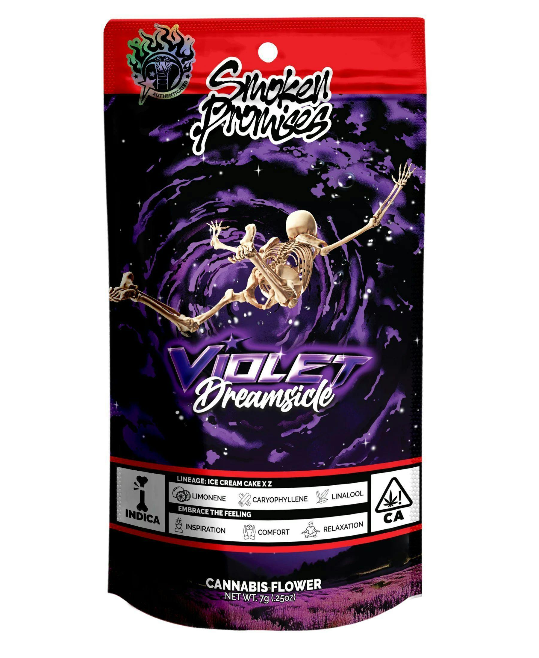SMOKEN PROMISES VIOLET DREAMS 7G FLOWER