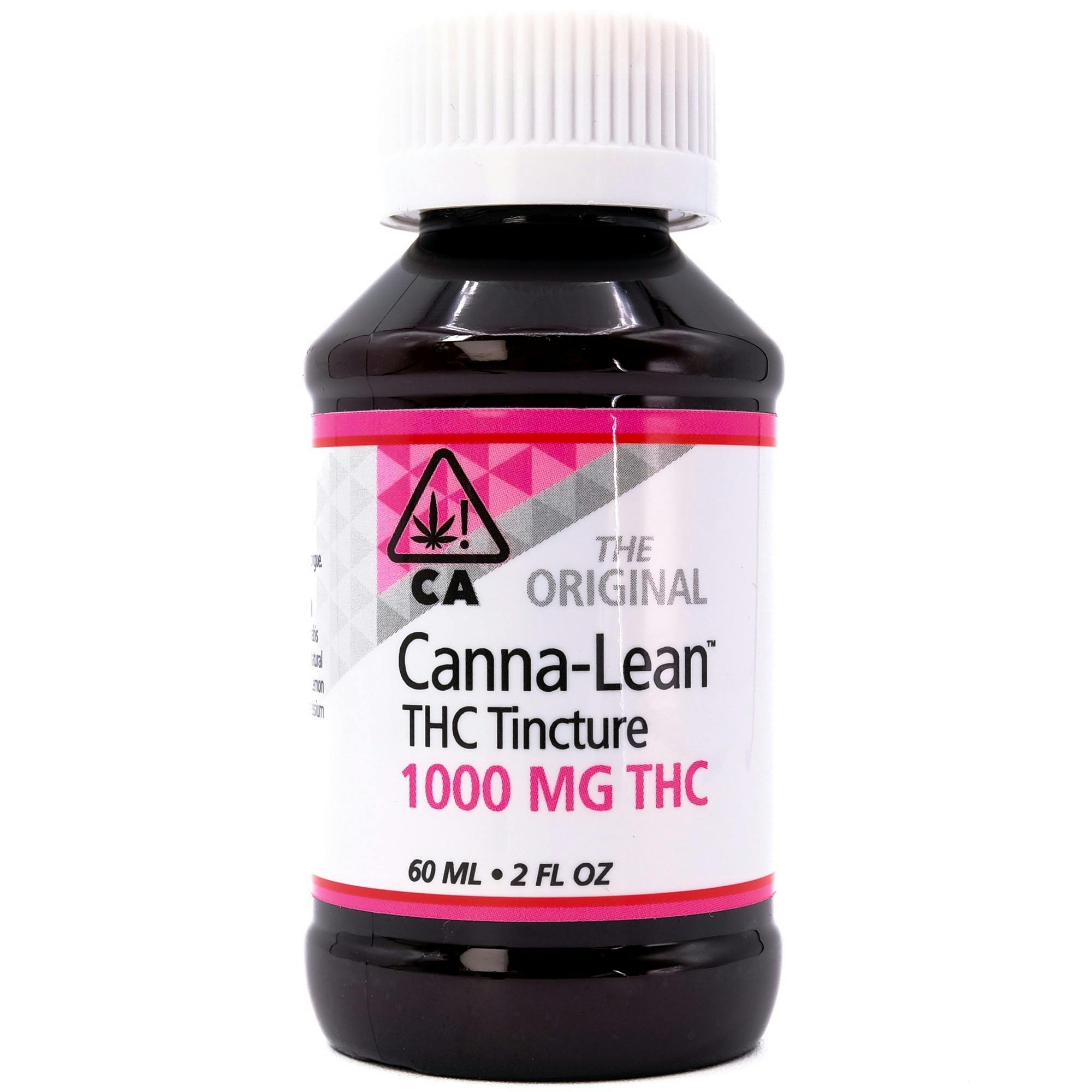CANNALEAN SUGAR FREE TINCTURE 60ML - 1000 mg