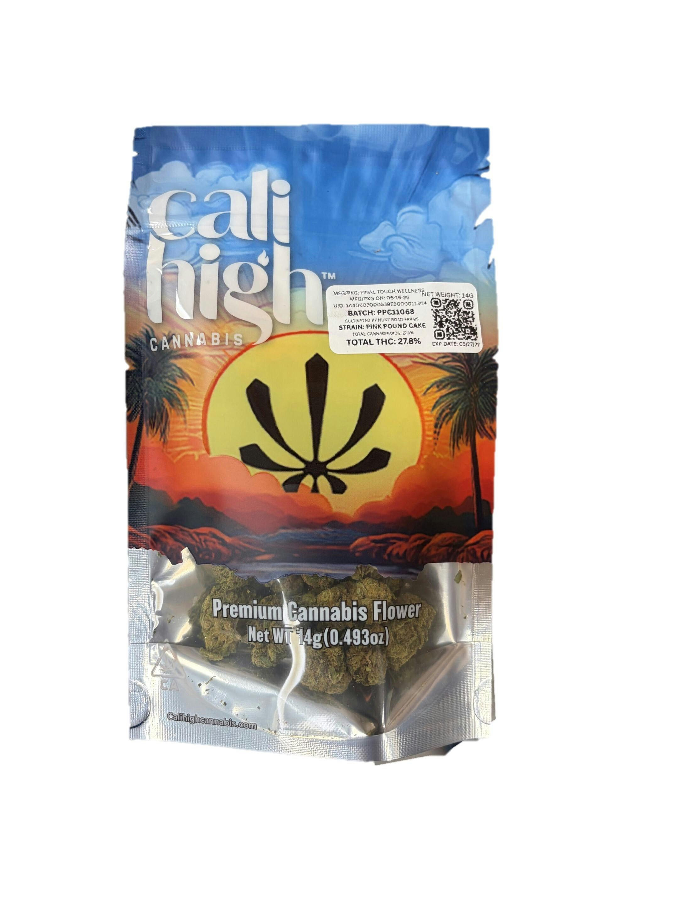 CALI HIGH PINK POUND CAKE FLOWER 14G