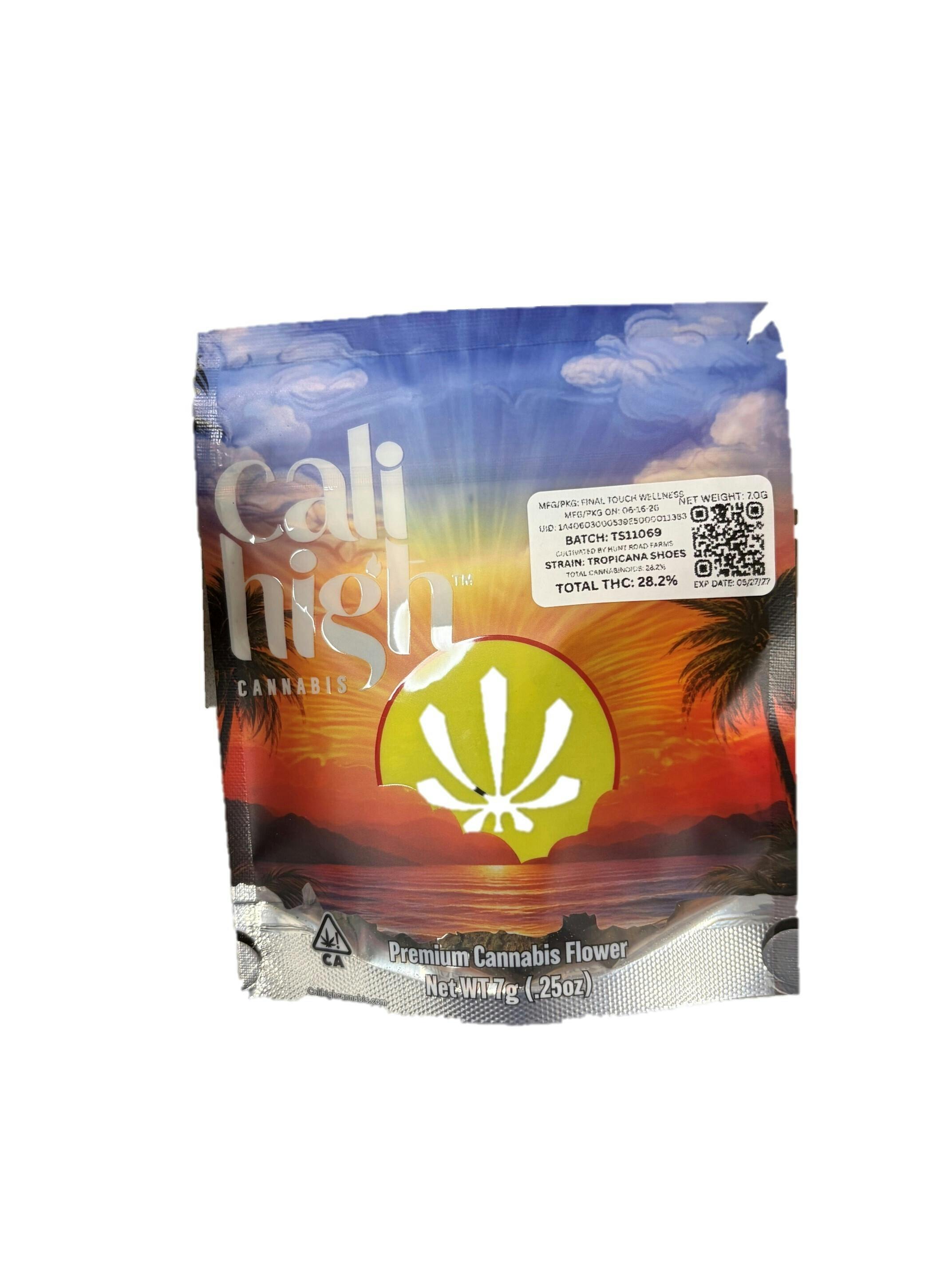 CALI HIGH TROPICANA SHOES FLOWER 7G