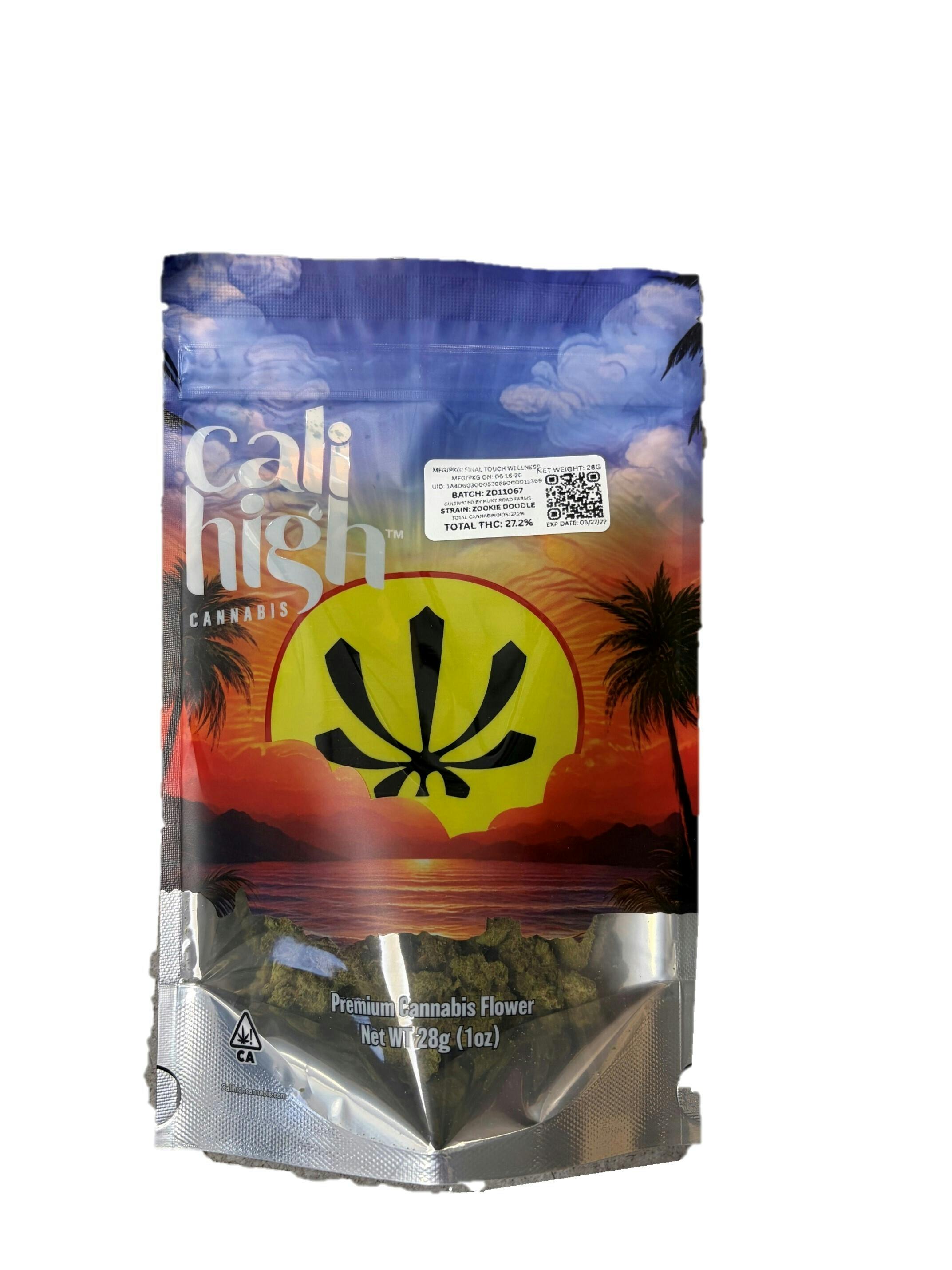 CALI HIGH ZOOKIE DODDLE FLOWER 28G