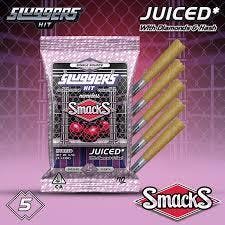 SLUGGERS SMACKS 5PK PREROLLS