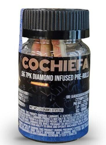 COCHIEFA NORTHERN LIGHTS THCA INFUSED 7PK PRE ROLL - 3.5 g