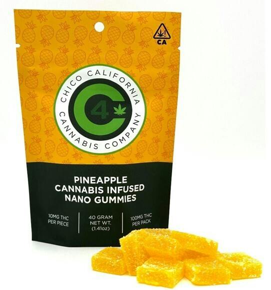 C4 PINEAPPLE 10PK 100MG GUMMIES