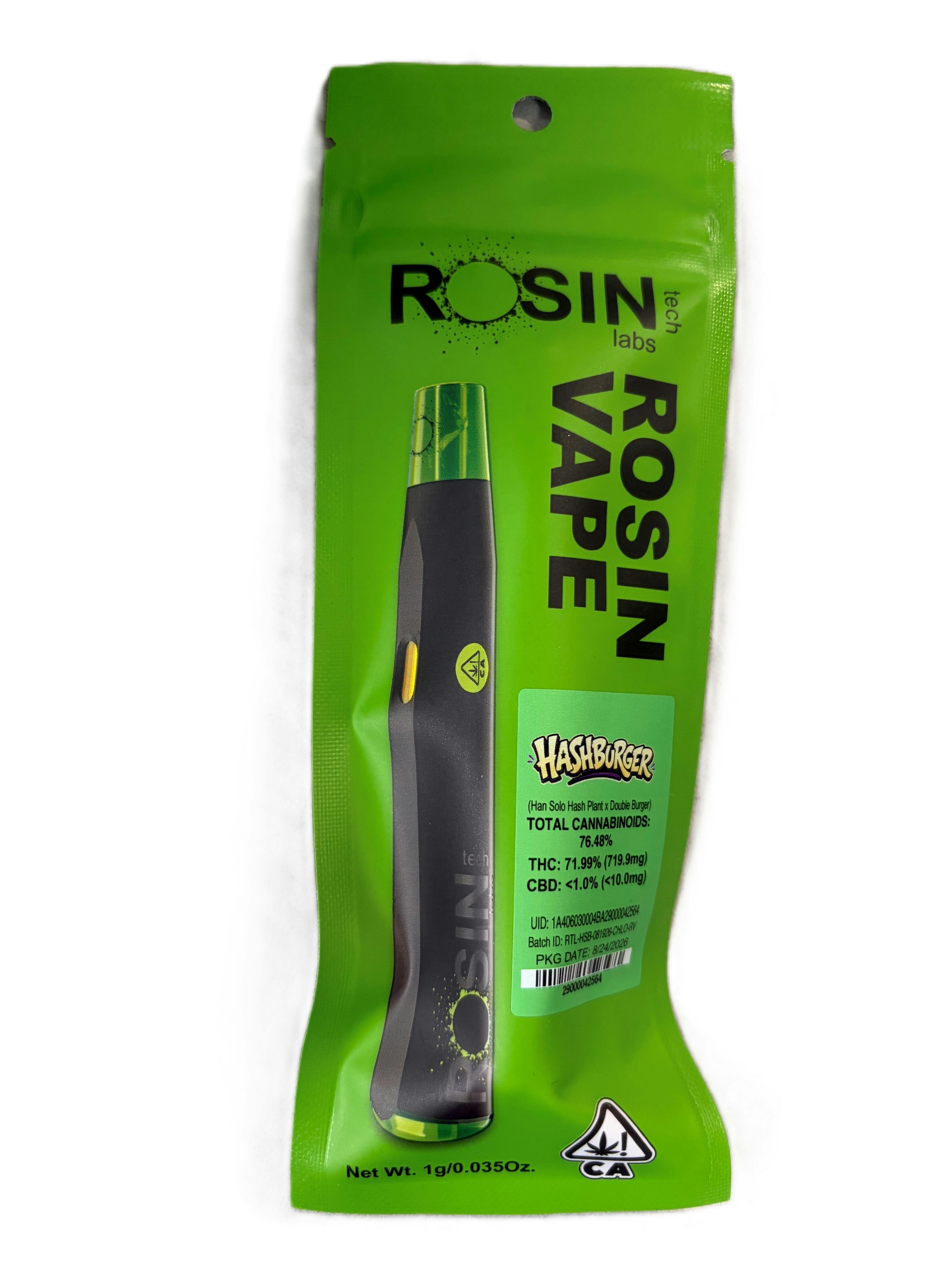 ROSIN TECH LABS HASHBURGER ROSIN AIO 1G