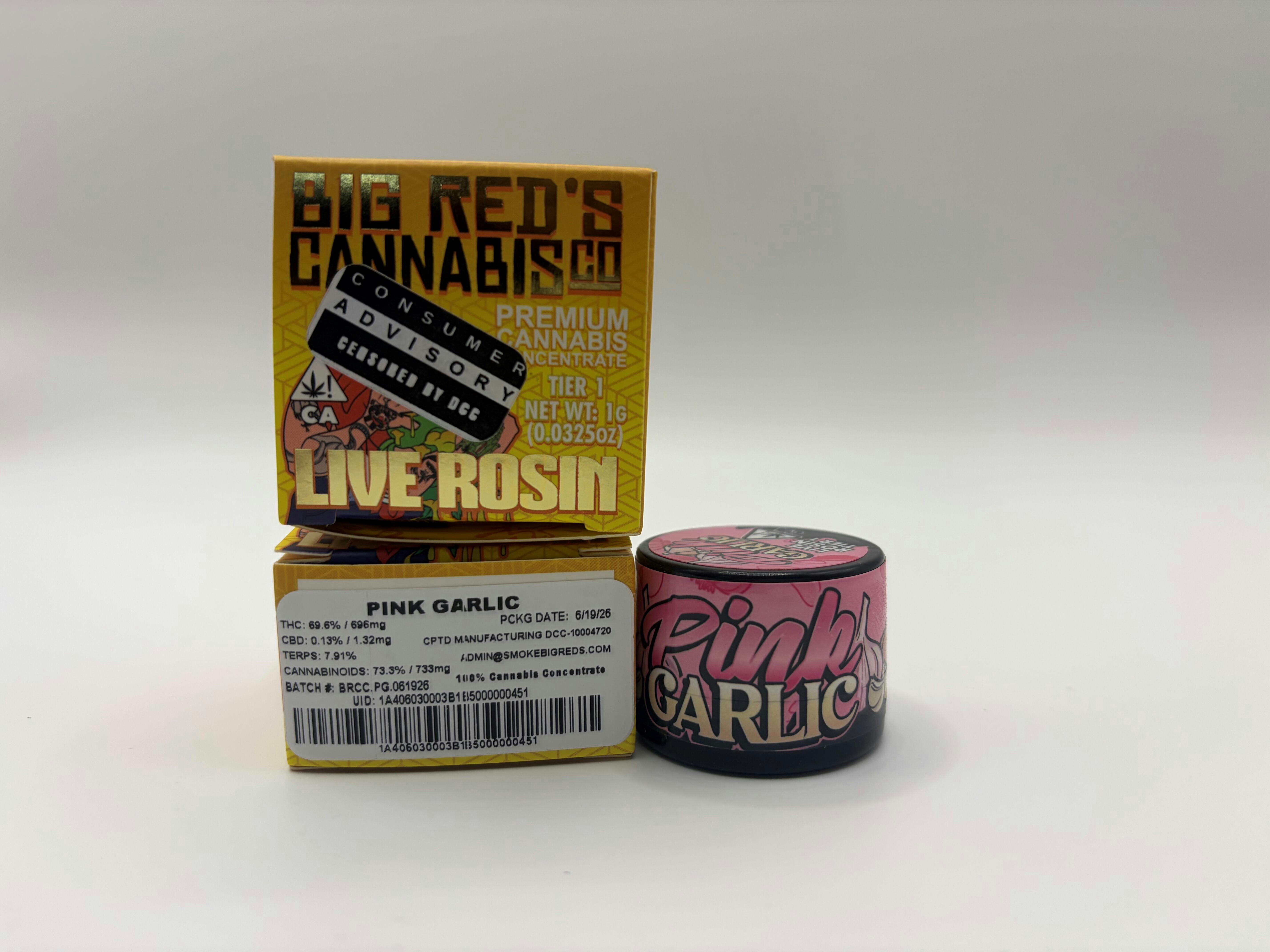 Big Reds Pink Garlic Tier 1