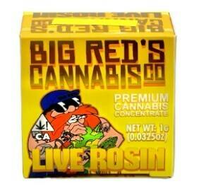 BIG RED'S ORANGE MALT TIER 1 ROSIN 1G