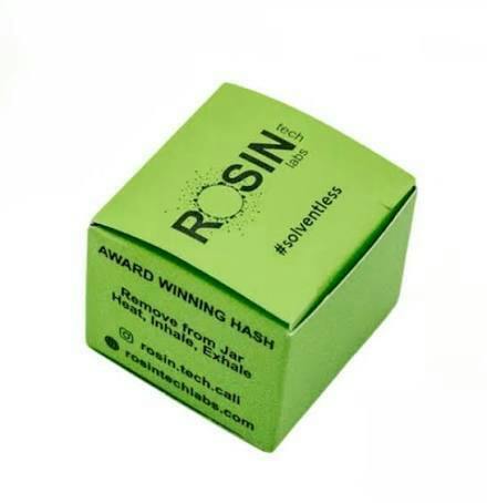 ROSIN TECH LABS ROYAL TAFFY GREEN LABEL COLD CURE ROSIN - 1 g