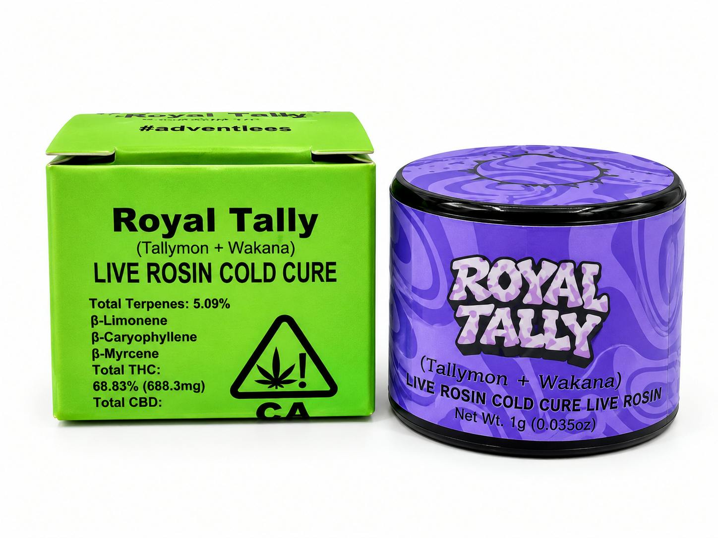 ROSIN TECH LABS ROYAL TALLY GREEN LABEL ROSIN 1G