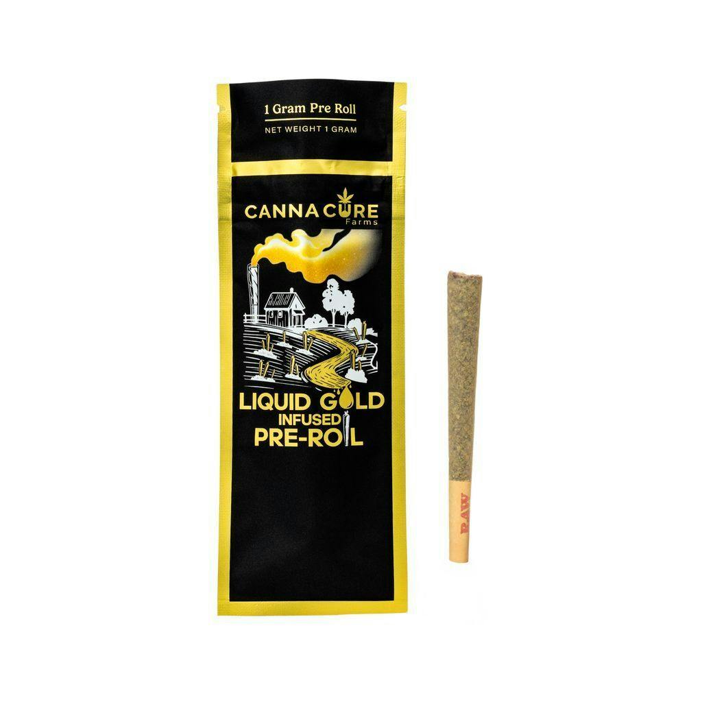 Canna Cure Billz Mafia Infused Preroll Joint 1g