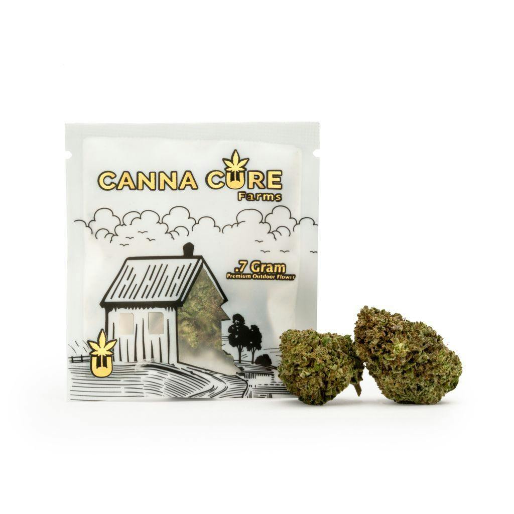 Canna Cure White Widow Dime Bag 0.7g at Terminal 420 Dispensary