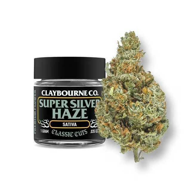 Claybourne Co. Super Silver Haze Whole Flower 3.5g