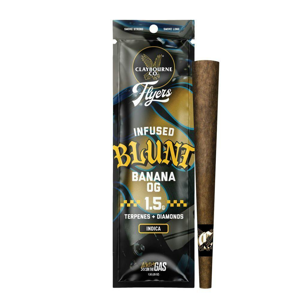 Claybourne Co. Banana OG Infused Blunt 1.5g