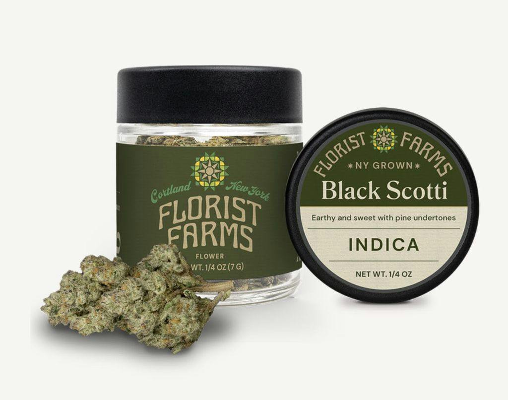 Florist Farms Black Scotti Whole Flower 7g