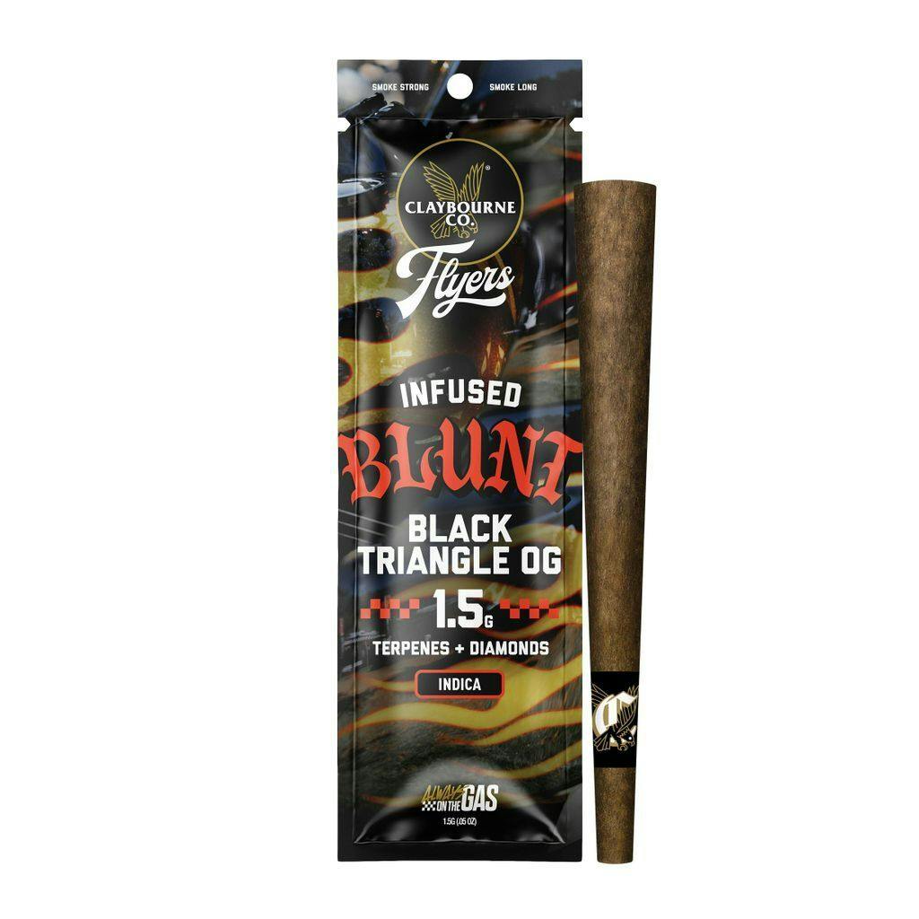 Claybourne Co. Black Triangle OG Infused Blunt 1.5g