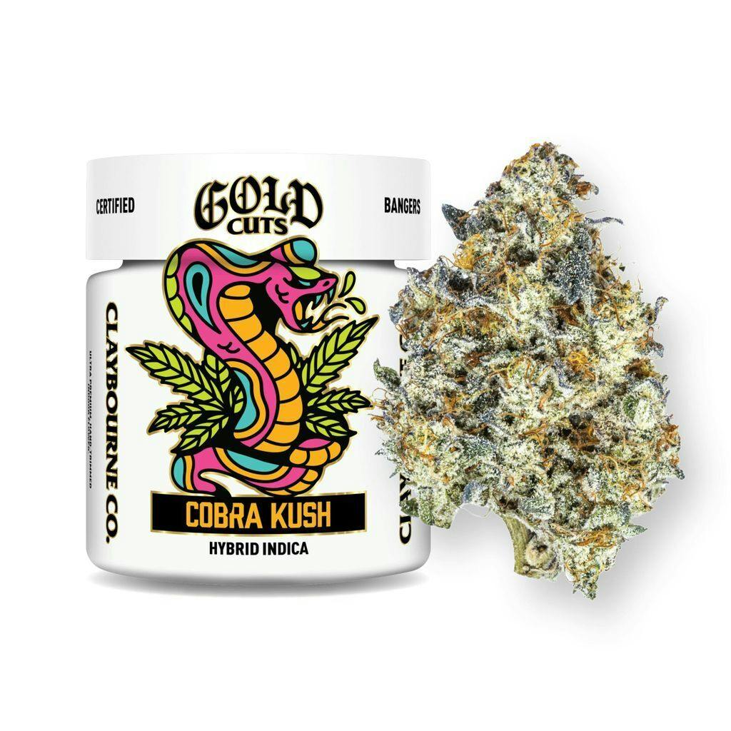 Claybourne Co. Cobra Kush Whole Flower 3.5g