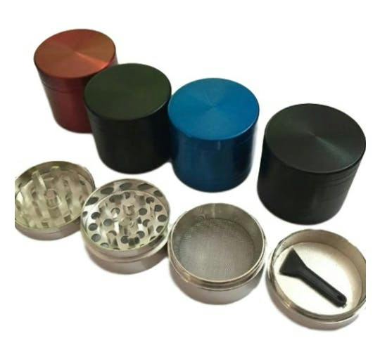 LuvBuds - 40mm Zinc 4 pc. Grinder | Assorted Colors - Retail