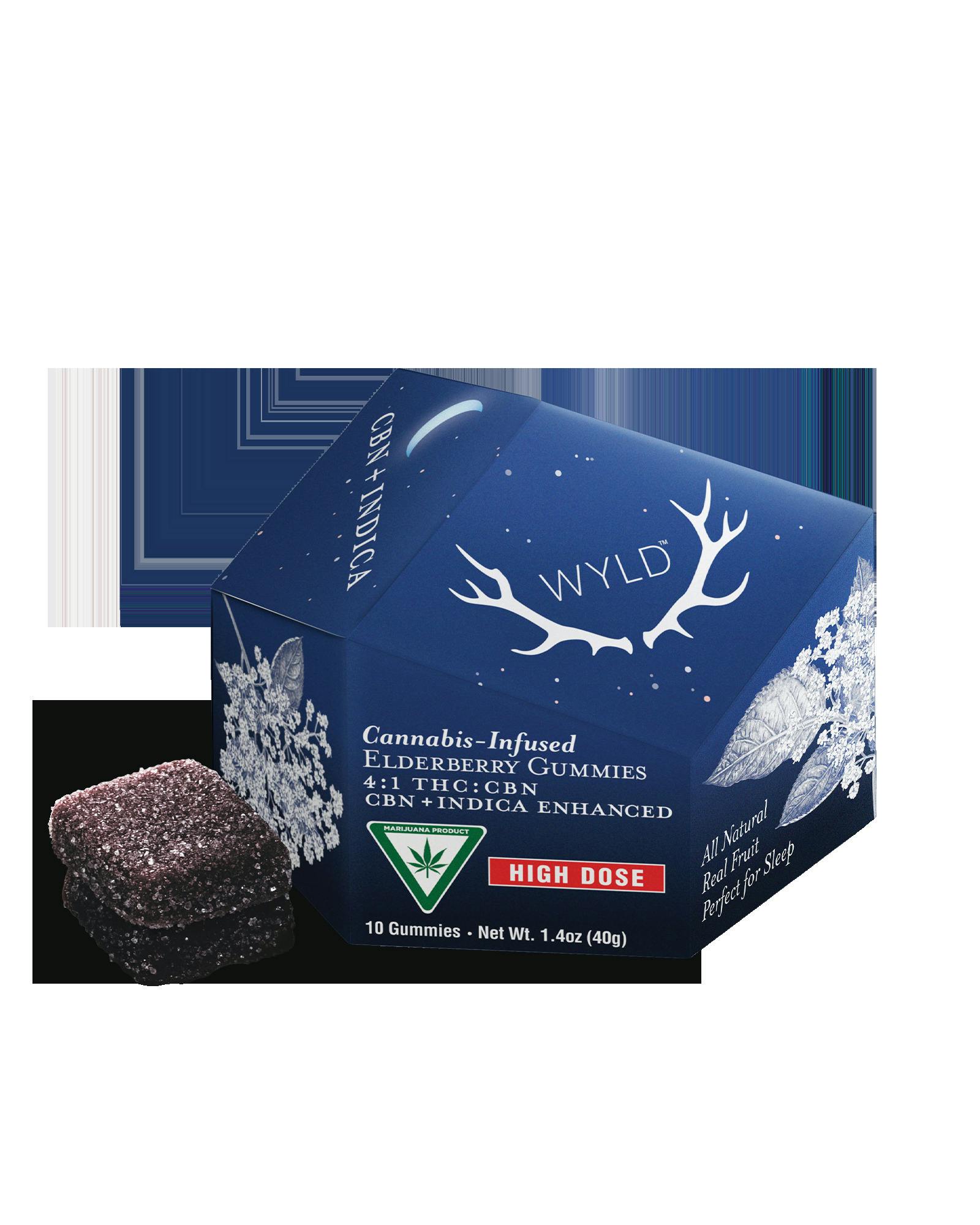 ELDERBERRY 4:1 THC:CBN GUMMIES 10X20MG