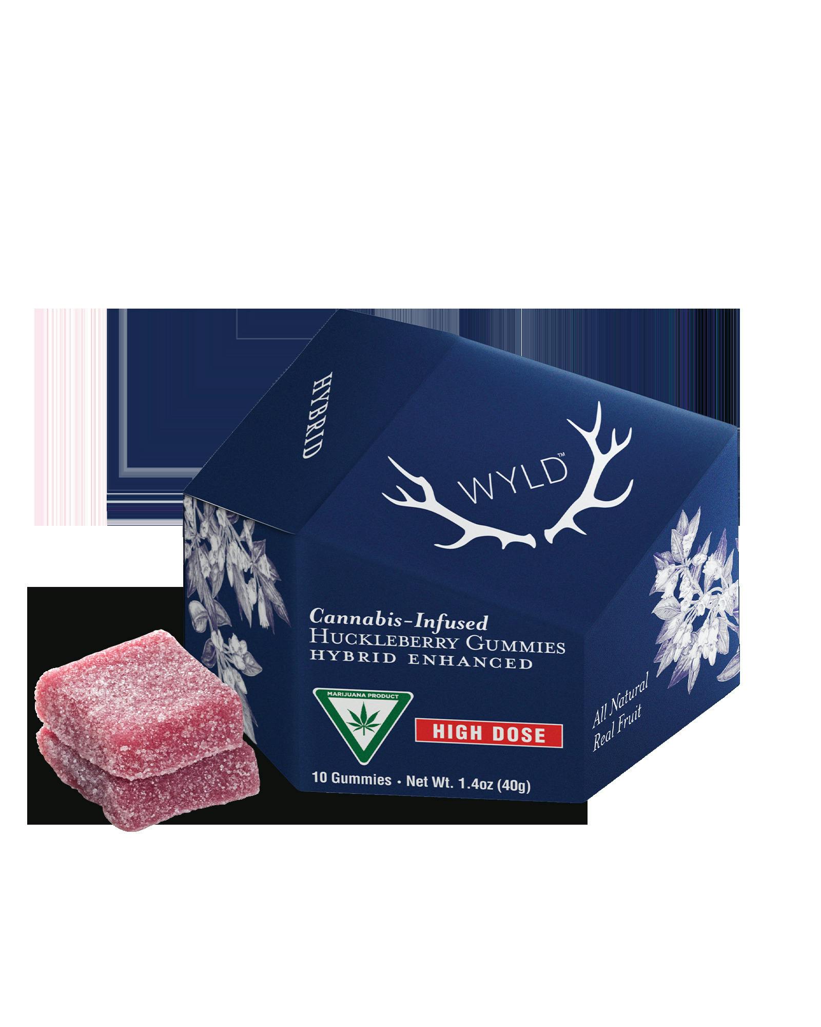 HUCKLEBERRY GUMMIES 10X20MG