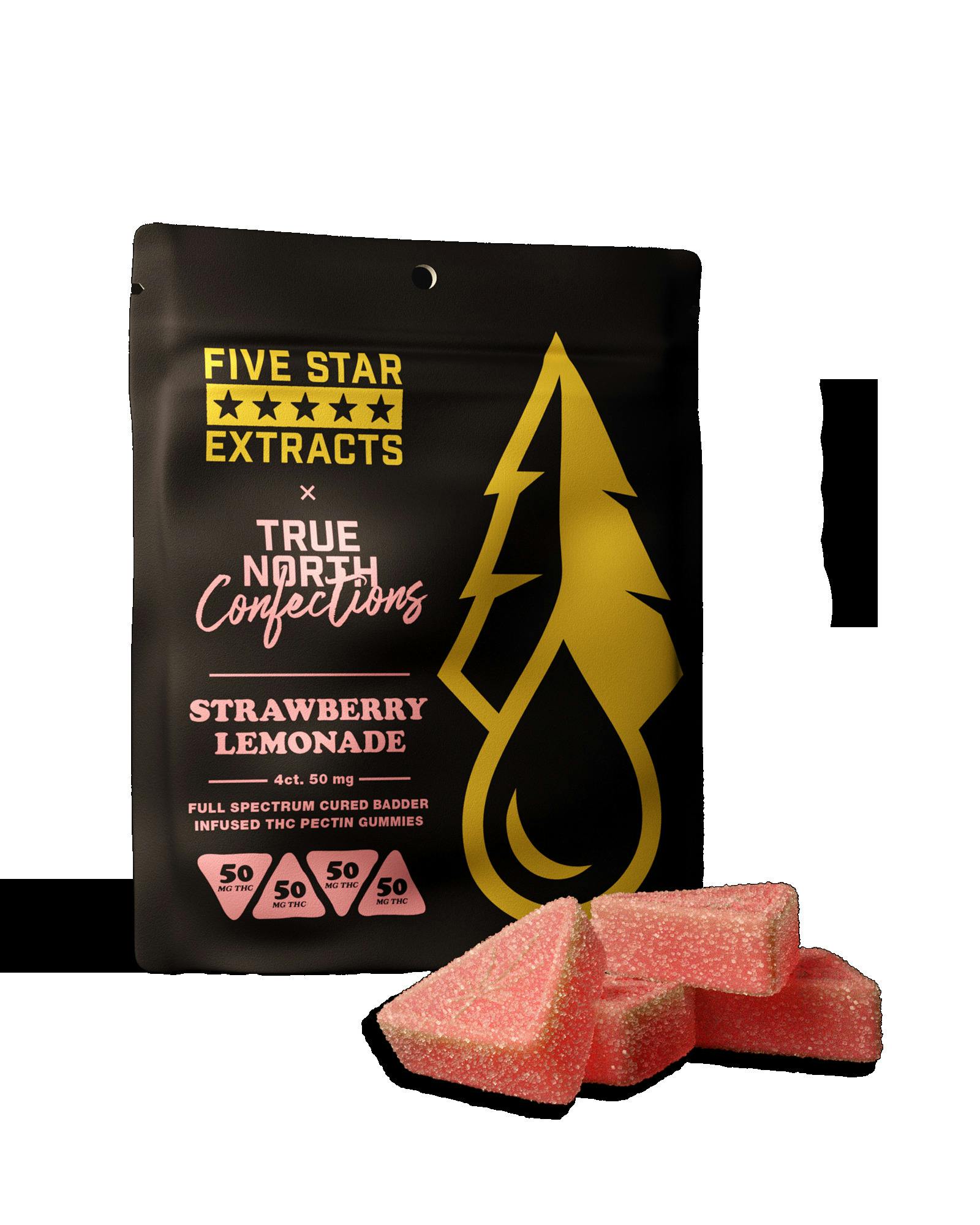 STRAWBERRY LEMONADE CURED RESIN GUMMIES 4X50MG