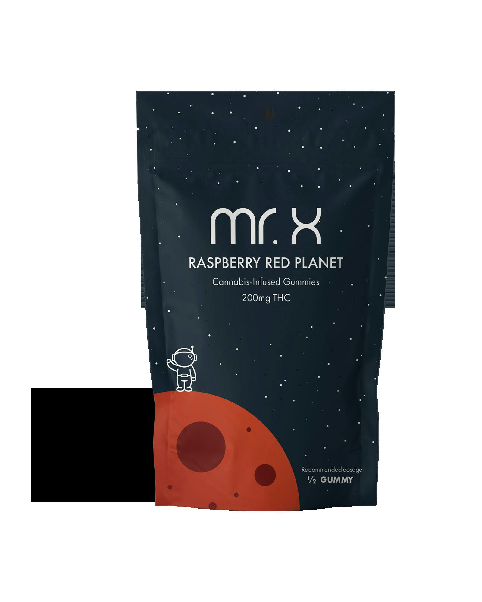 RASPBERRY RED PLANET GUMMIES 10X20MG