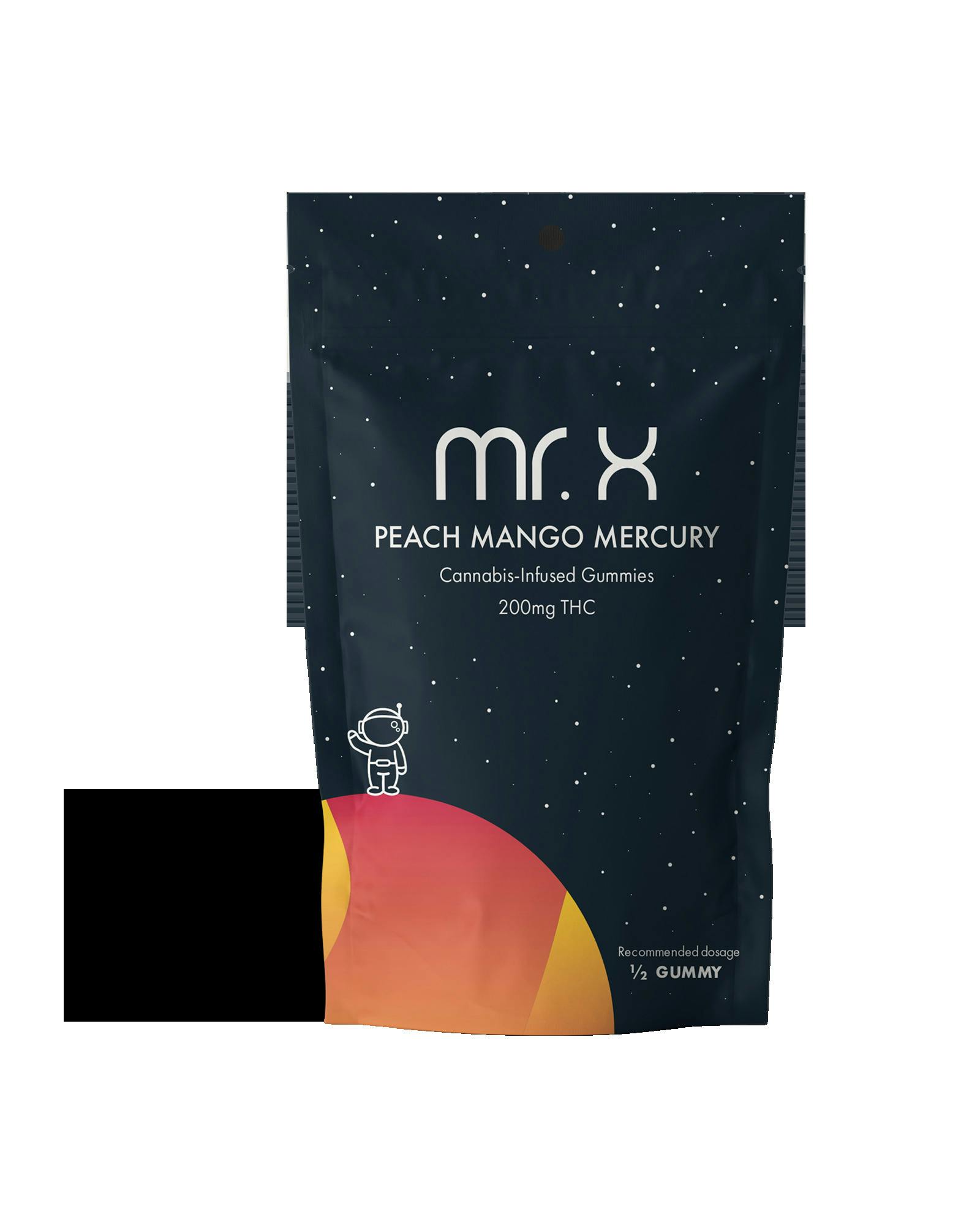 PEACH MANGO MERCURY GUMMIES 10X20MG