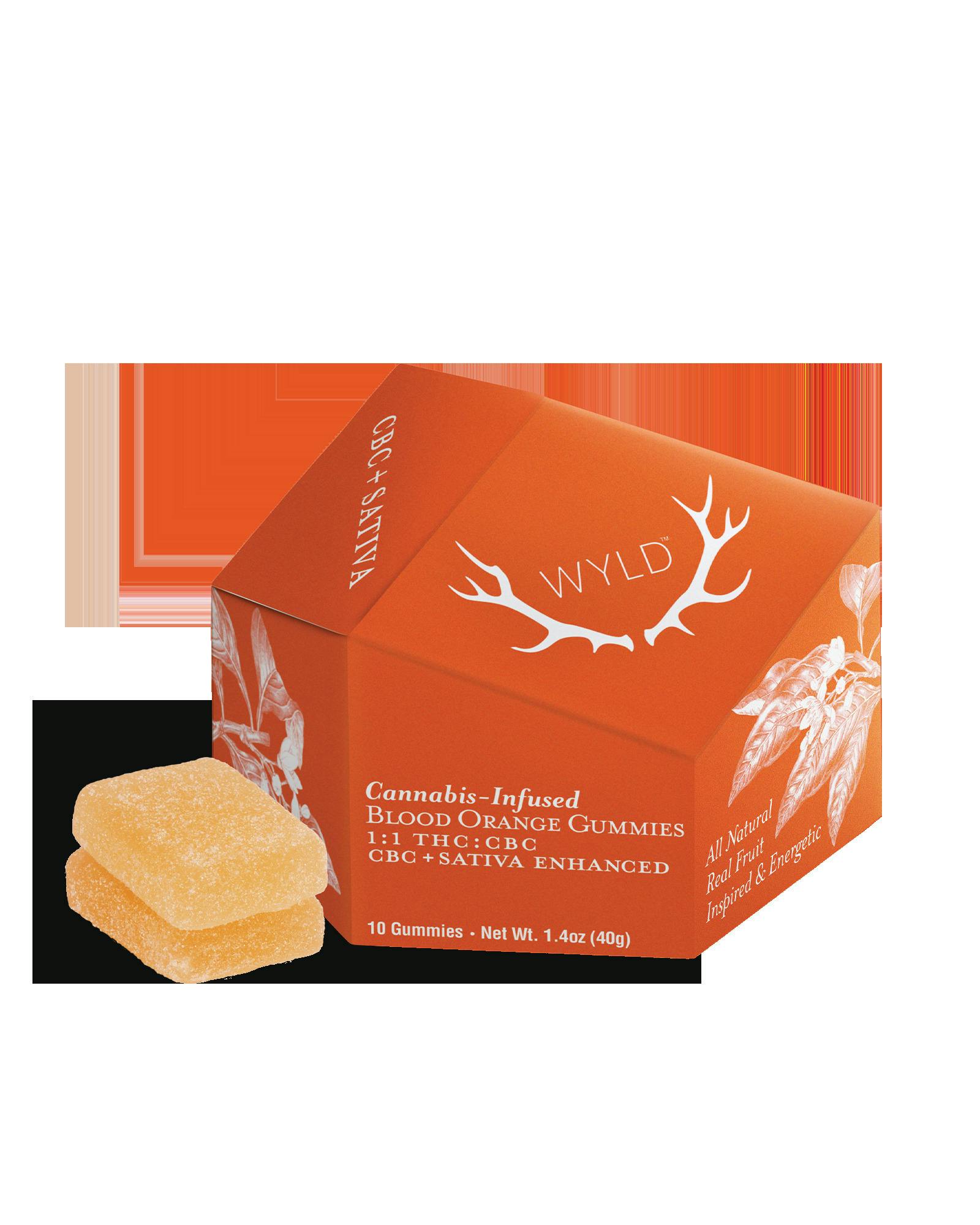 BLOOD ORANGE 1:1 THC:CBC GUMMIES 10X20MG