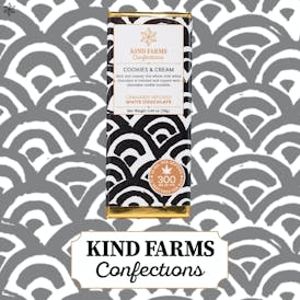 Kind Farms Bar - Cookies and Cream - 300mg