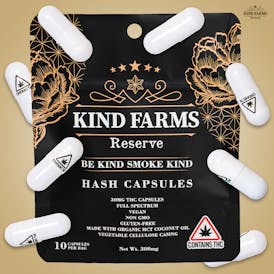 Hash Capsules (30mg - 10 Caps) - KFR